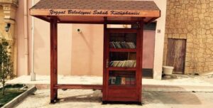 Yozgat Belediyesi Sokak Kütüphaneleri Kurdu